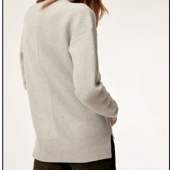 ARITZIA Wilfred Free Isabelli Merino Wool Sweater - Picture 4 of 7